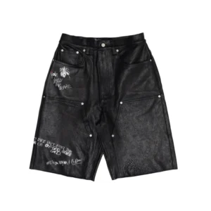 HOLY MOUNTAIN PAINTED LEATHER DBL KNEE SHORT