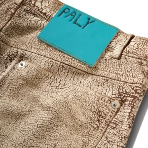 THE REALM PAINTED SUEDE PANT